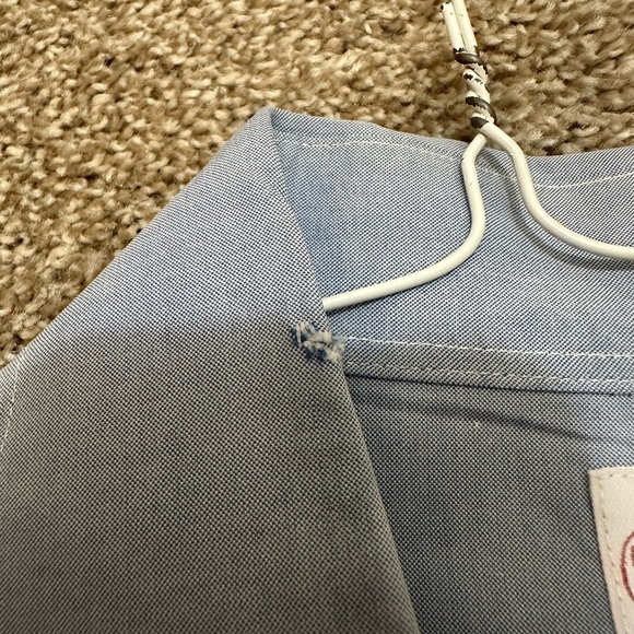 Brooks Brothers 346 Polo Shirt Mens 16 4/5 Original Fit Long Sleeve Dress Shirt - Picture 5 of 6